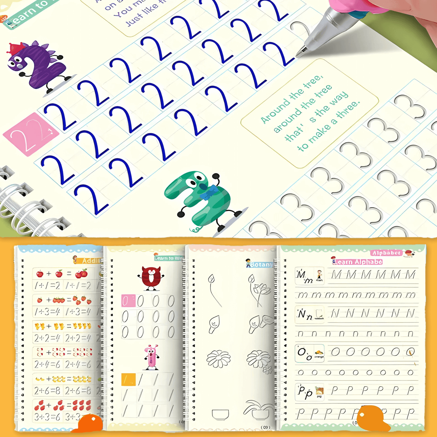 Redoodle™ Reusable Magic Copybook