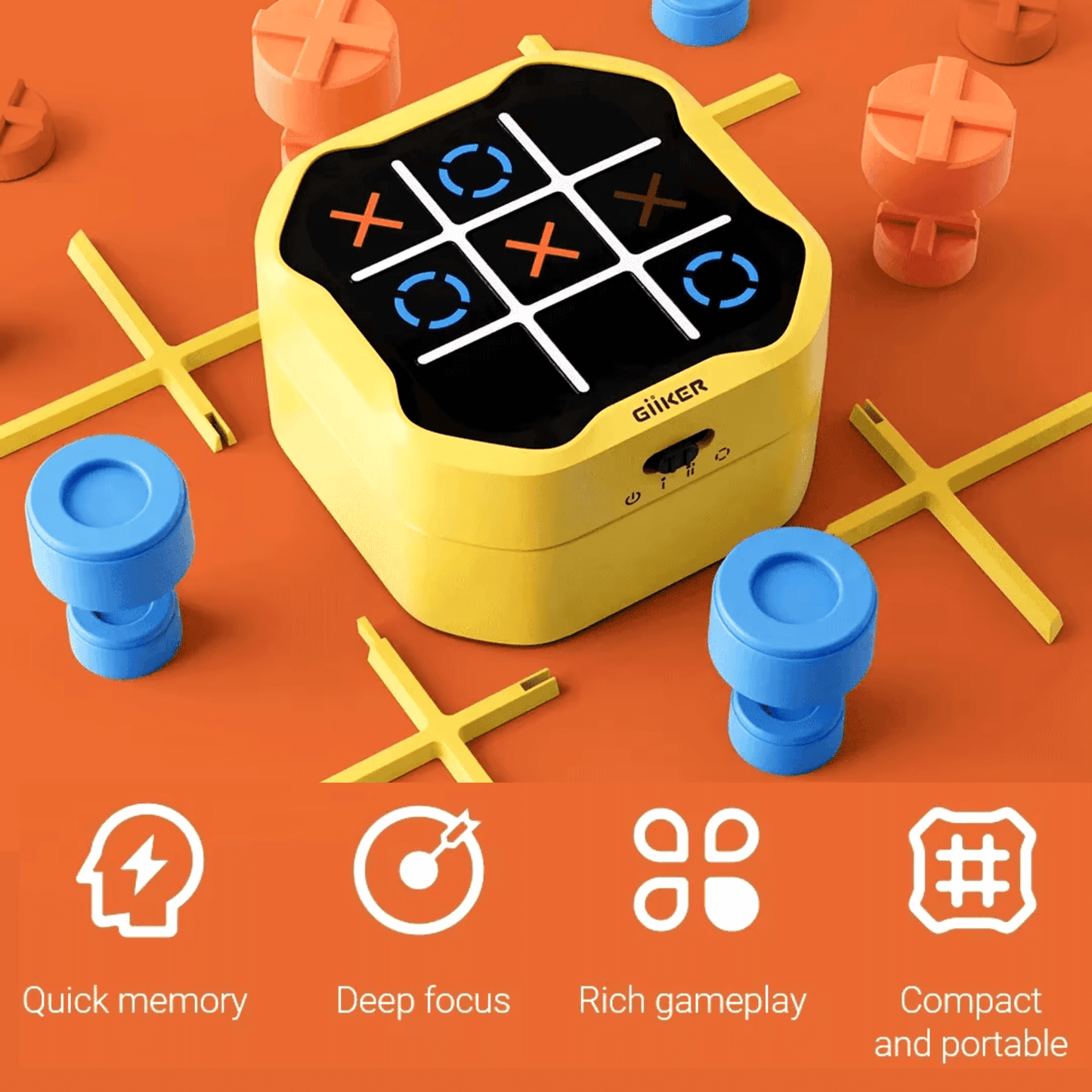 GridStrike™ Super Tic-Tac-Toe