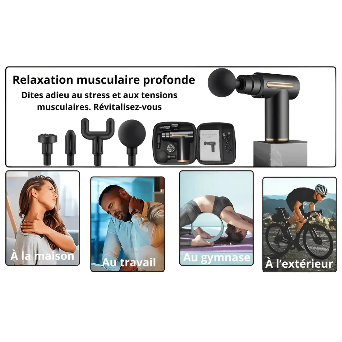 DeepRelief Pro™ Massage Gun