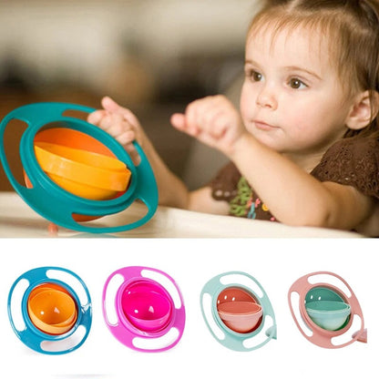 WobbleBowl™ Anti-Spill Snack Bowl